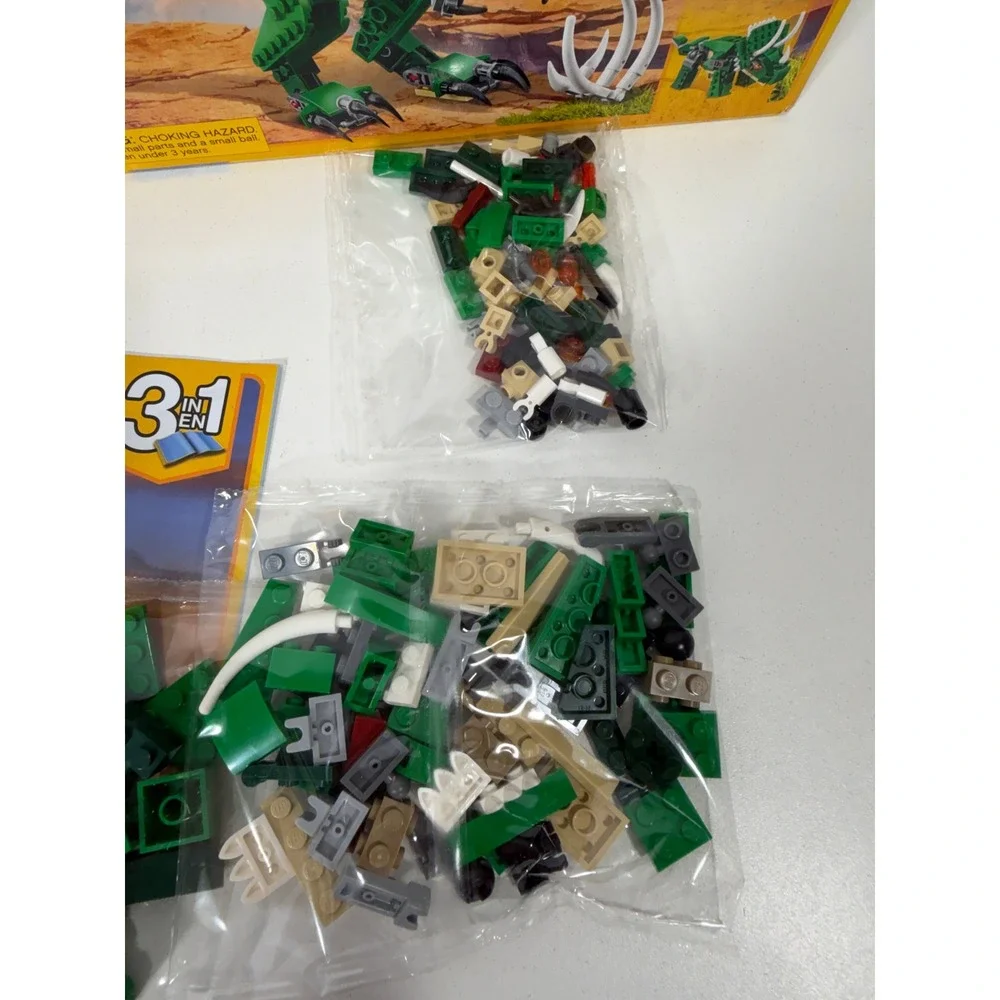 Lego box opened
